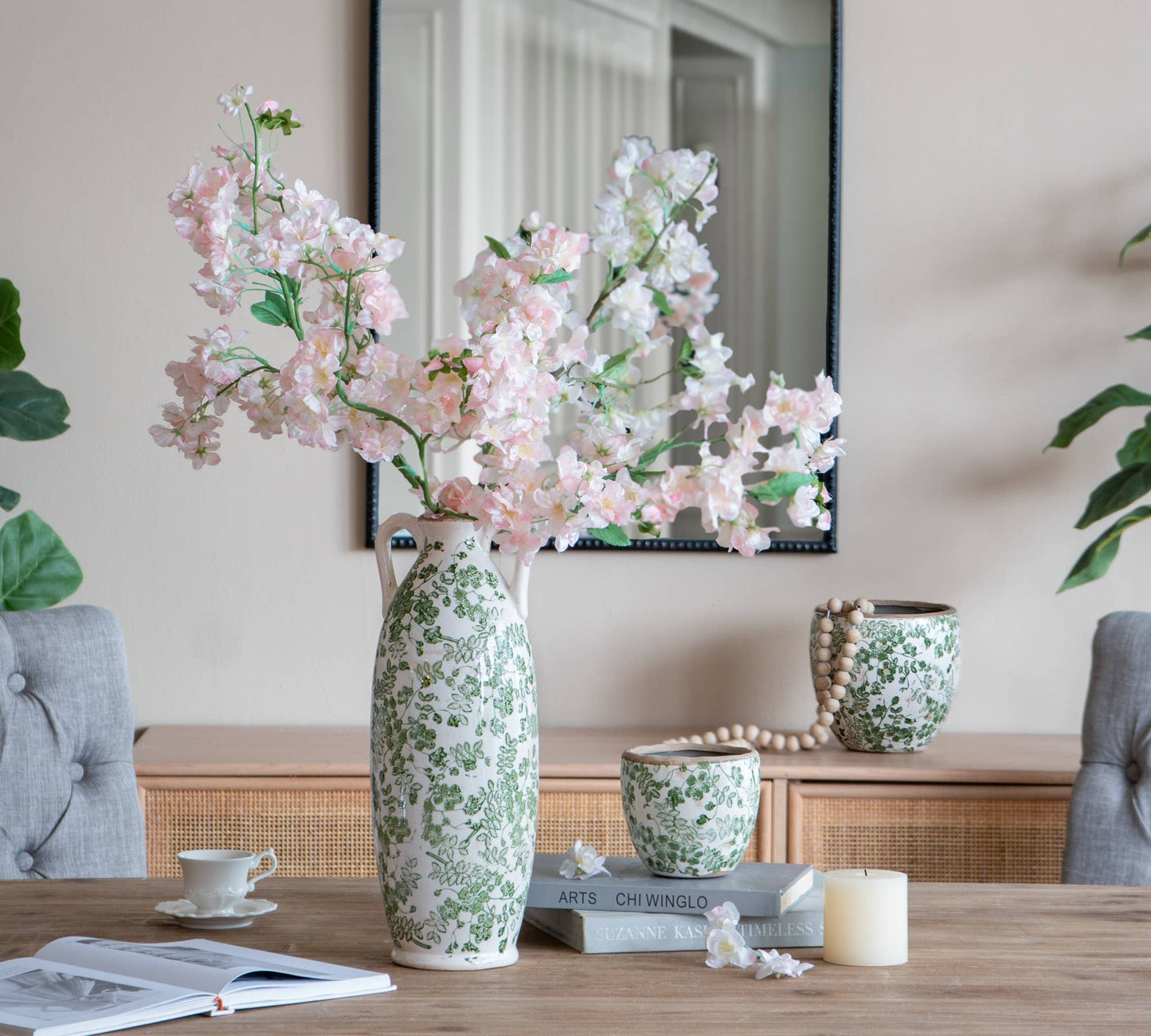 Sage Blossom Planter - Small