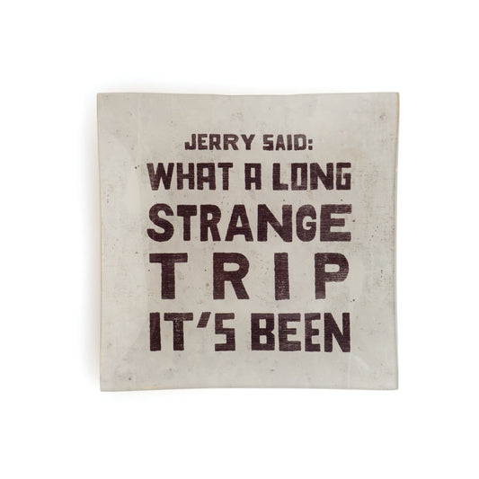 Jerry Said Decoupage Plate