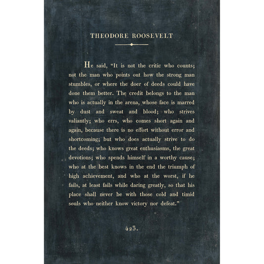 Theodore Roosevelt Art Tile