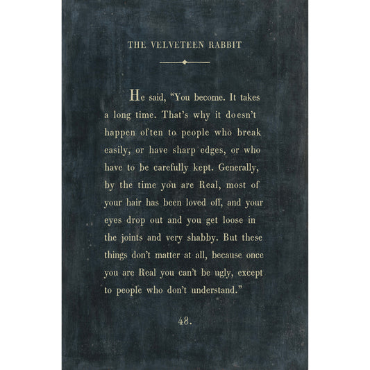 The Velveteen Rabbit Art Tile