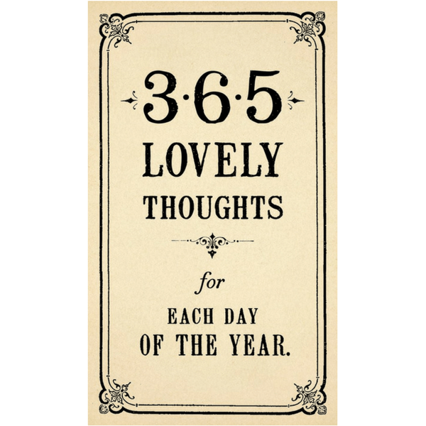 365 Lovely Thoughts Calendar