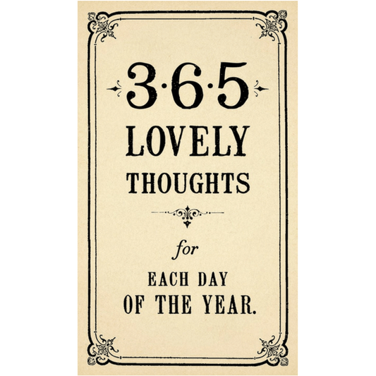 365 Lovely Thoughts Calendar