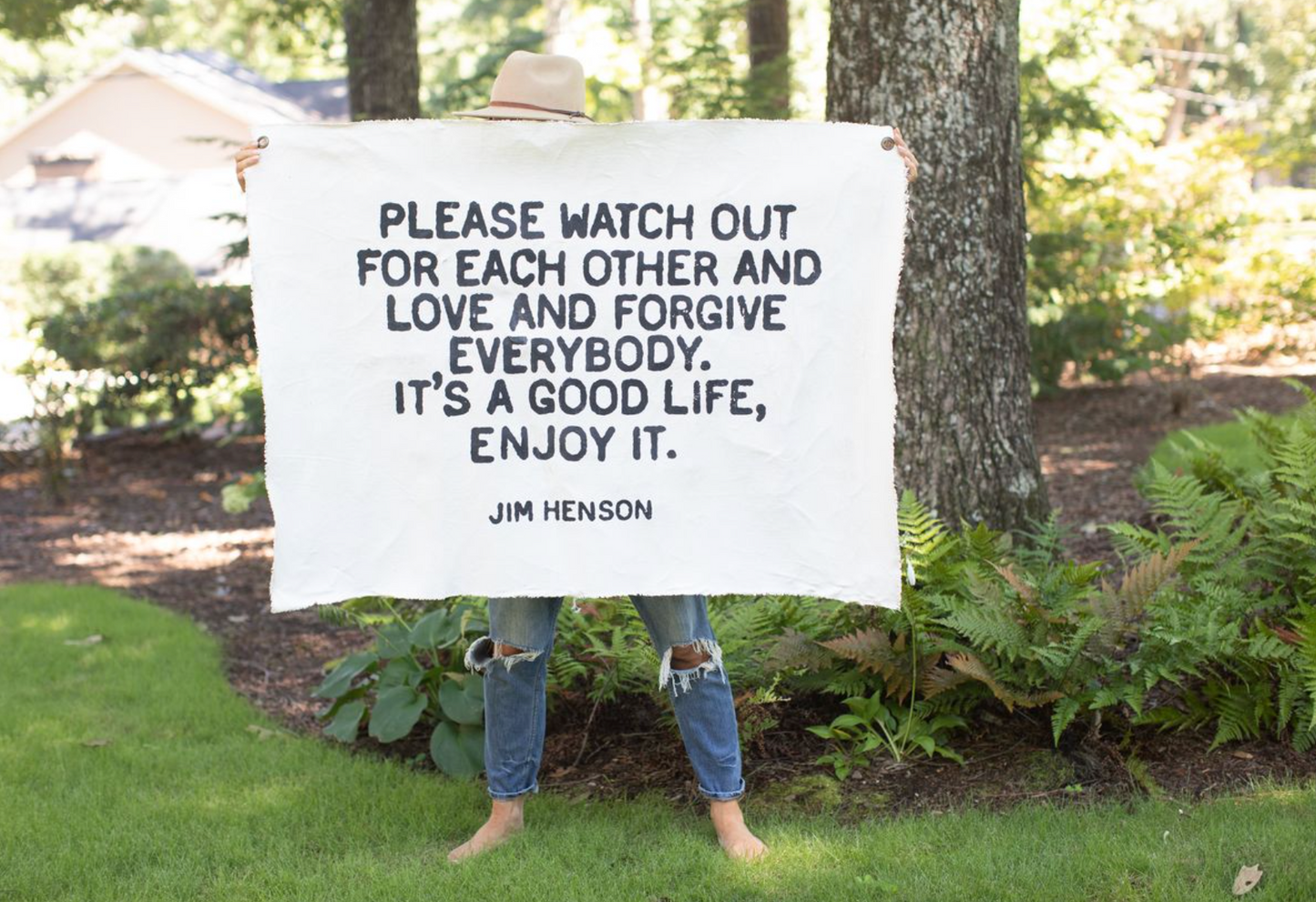 Jim Henson Hand-Painted Wall Tapestry