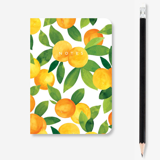 Oranges Mini Notebook