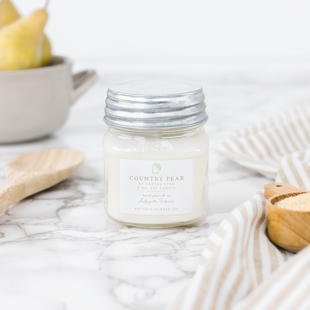 Antique Candle Co. - Country Pear by Cotton Stem