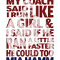 Mia Hamm Run Like A Girl Motivational Print