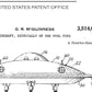 UFO Flying Saucer Space Blueprint Patent Print