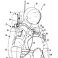 Space Suit Astronaut Blueprint Patent Print