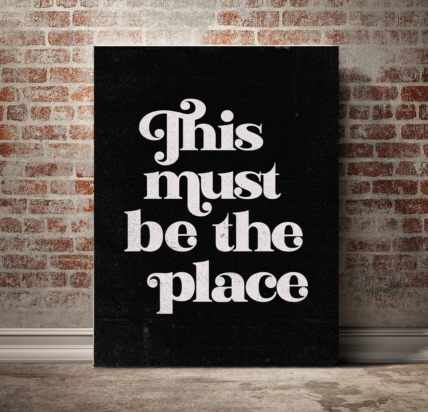 This Must Be the Place Print