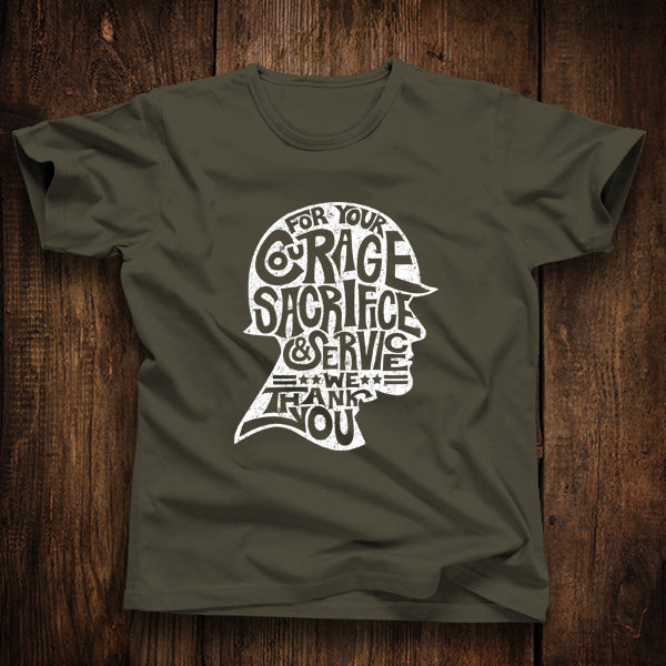 Thank You for Your Service Unisex Tshirt