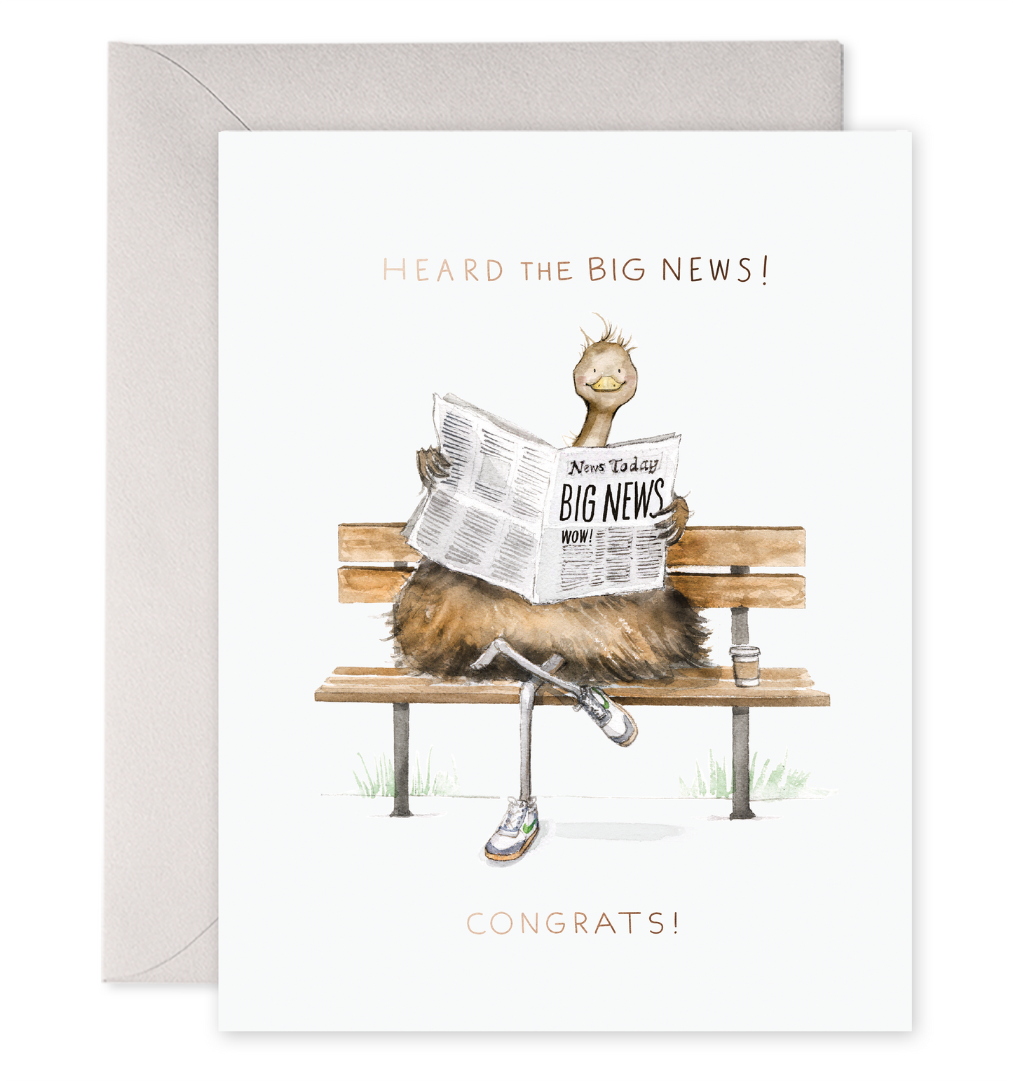 Big News | Congrats Card