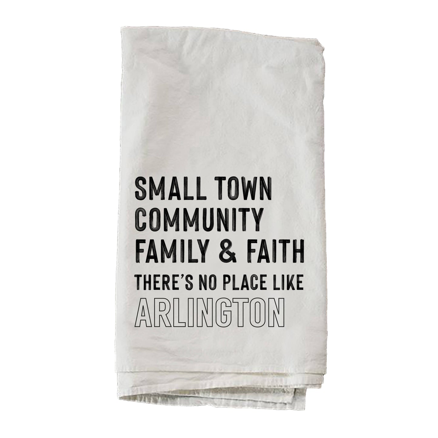 Personalized Small Town Towel
